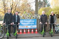 Fahrradspende des Berliner Volksbank für eine Jugendverkehrsschule